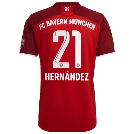 Billiga Fotbollströjor FC Bayern München Lucas Hernandez 21 Hemma tröja 2021/22 Kortärmad
